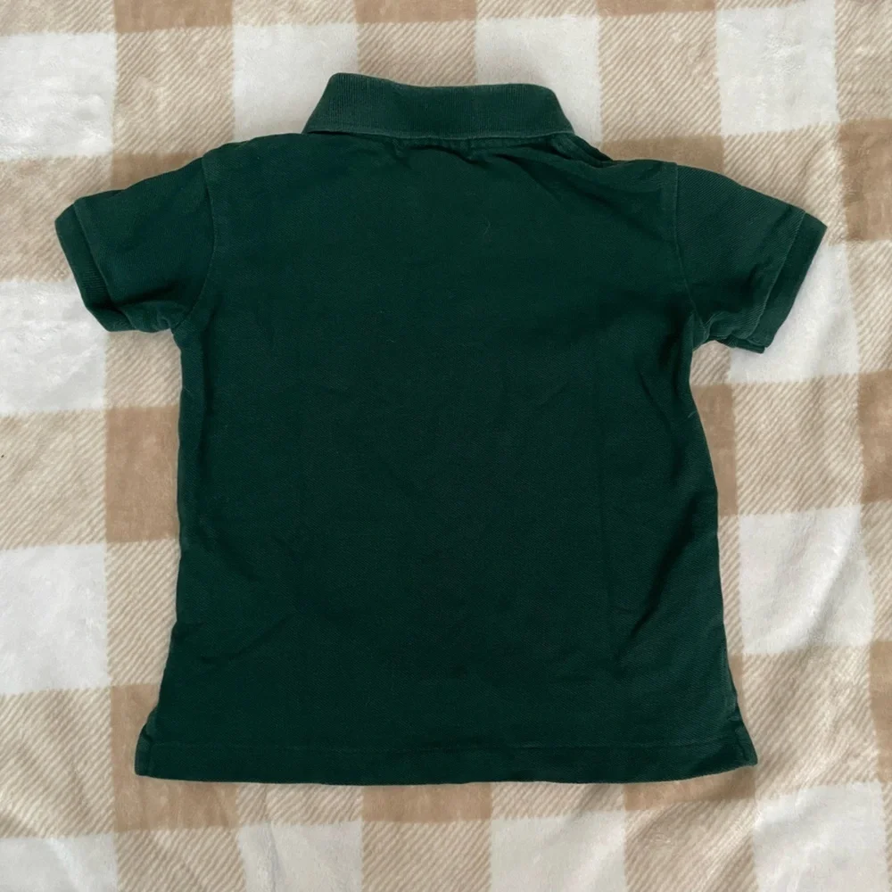 3T Ralph Lauren Dark Green Polo with White Design